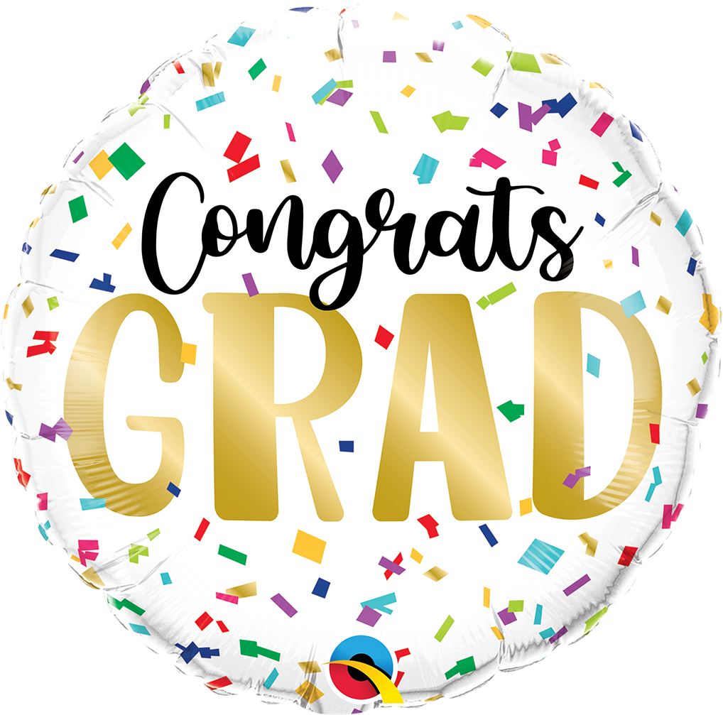 Graduation Confetti Balloon