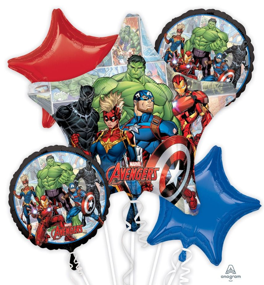 Avengers Marvel Powers Unite Balloon Bouquet