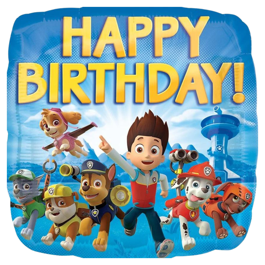 Paw Patrol Happy Birthday