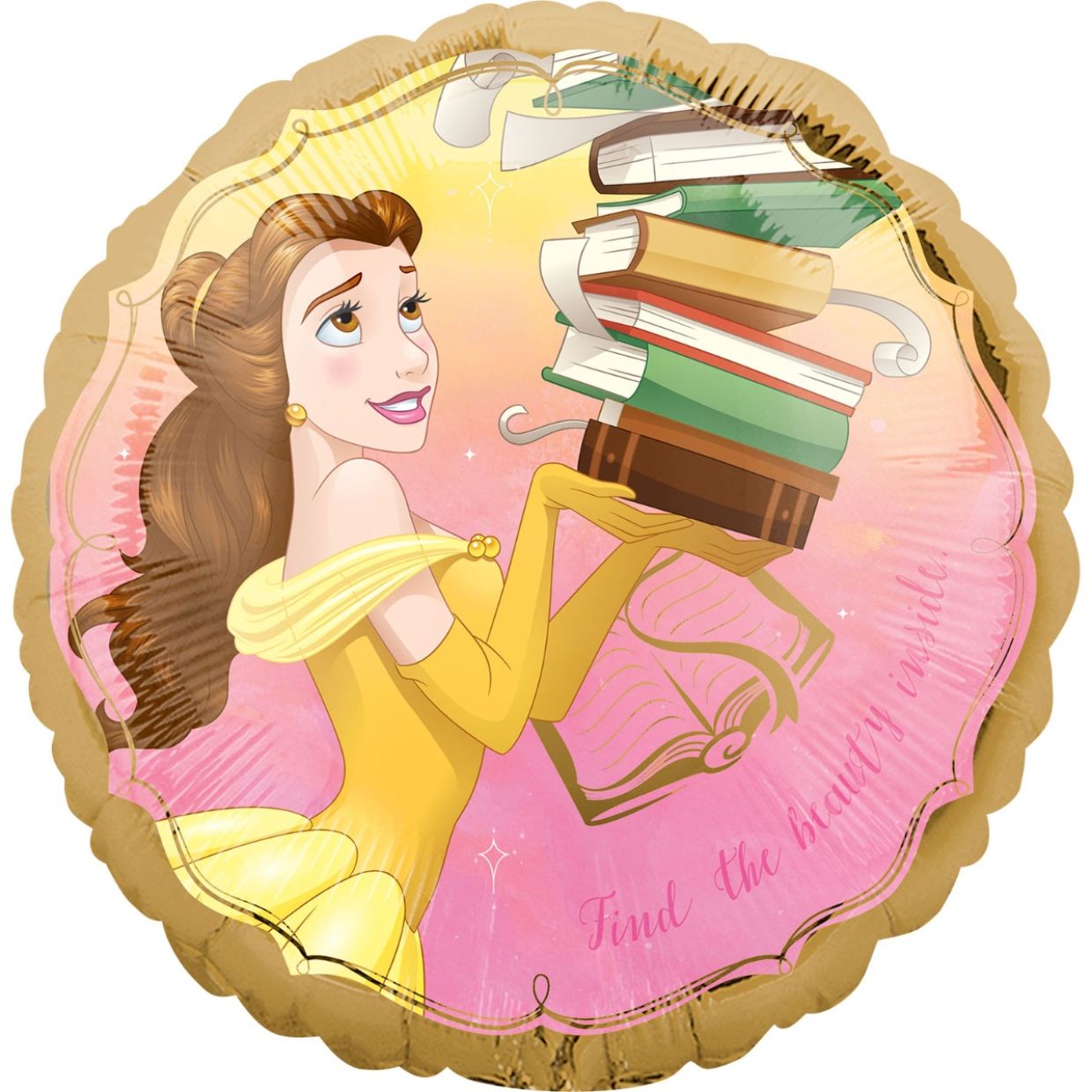 Belle "Once Upon a Time" Foil Balloon
