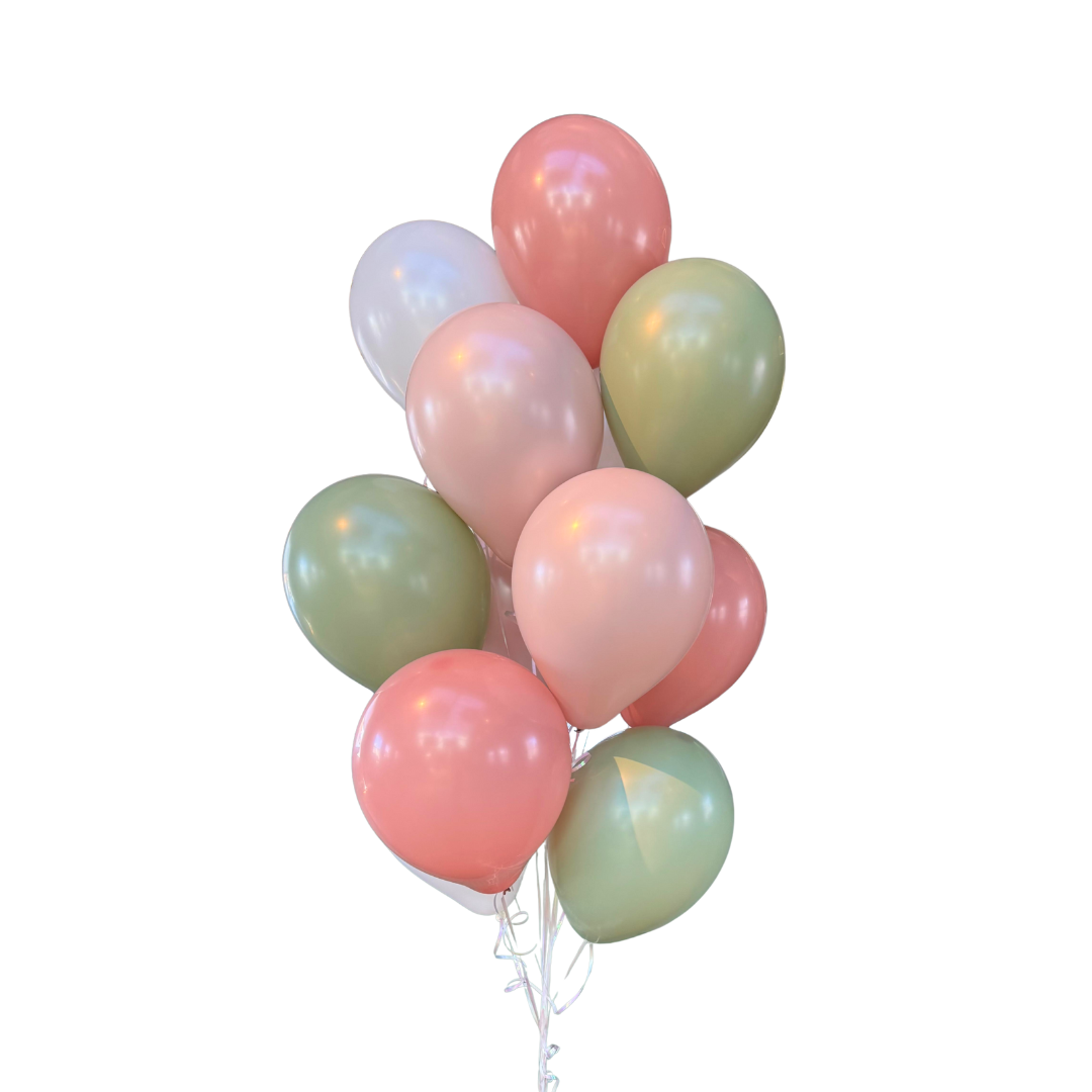 12 Latex Balloon Bunch