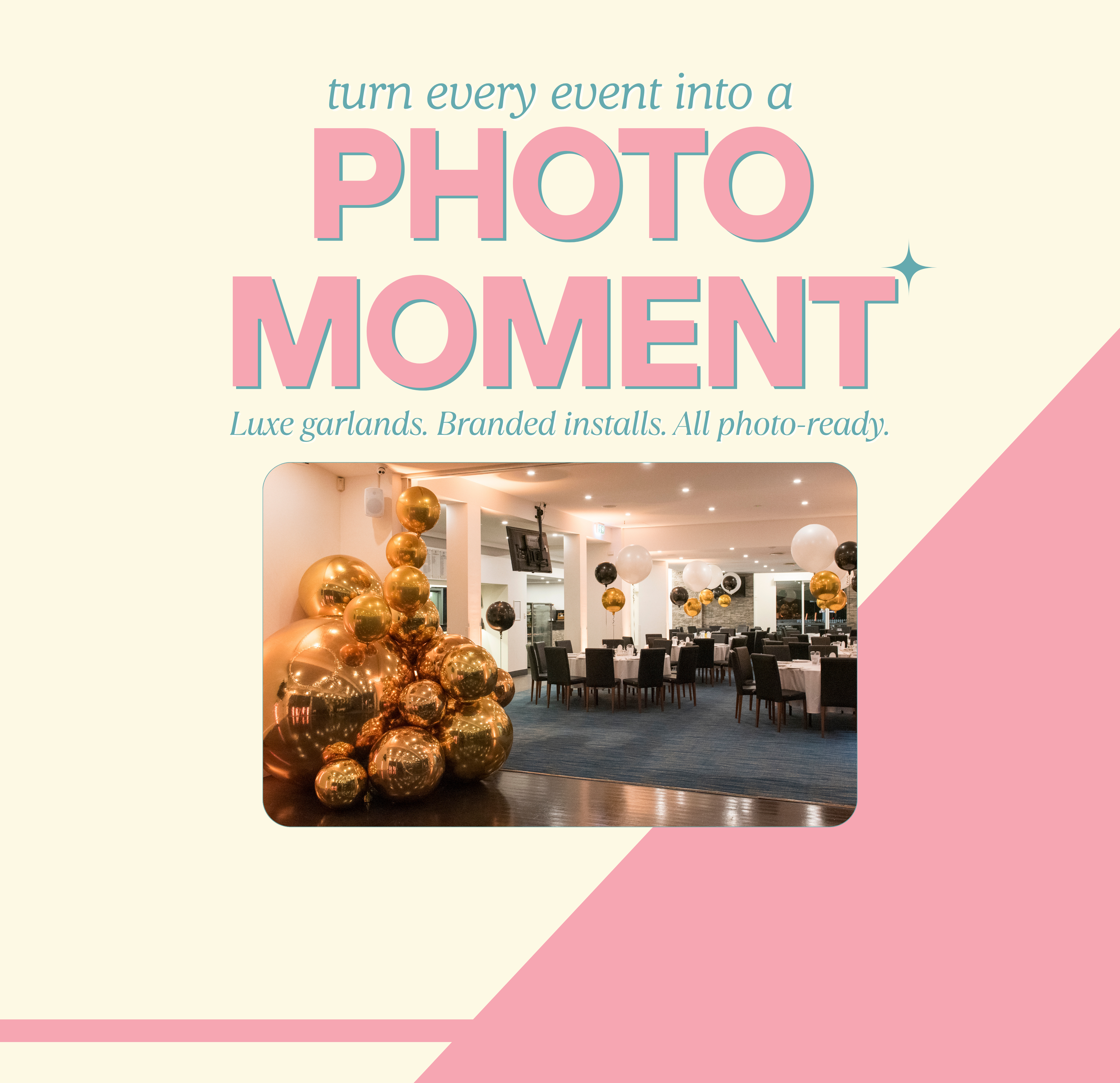 turn every event into a photo moment