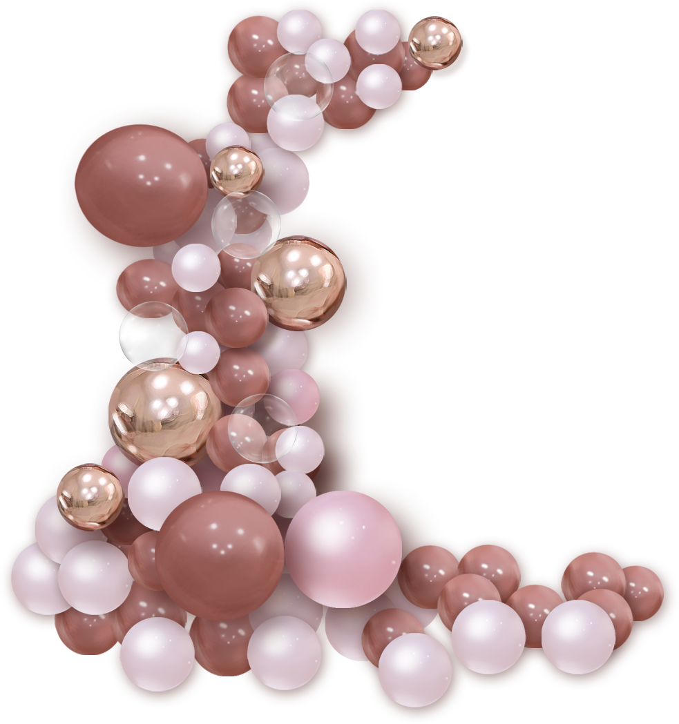 Grab and Go Garland - Canyon Rose