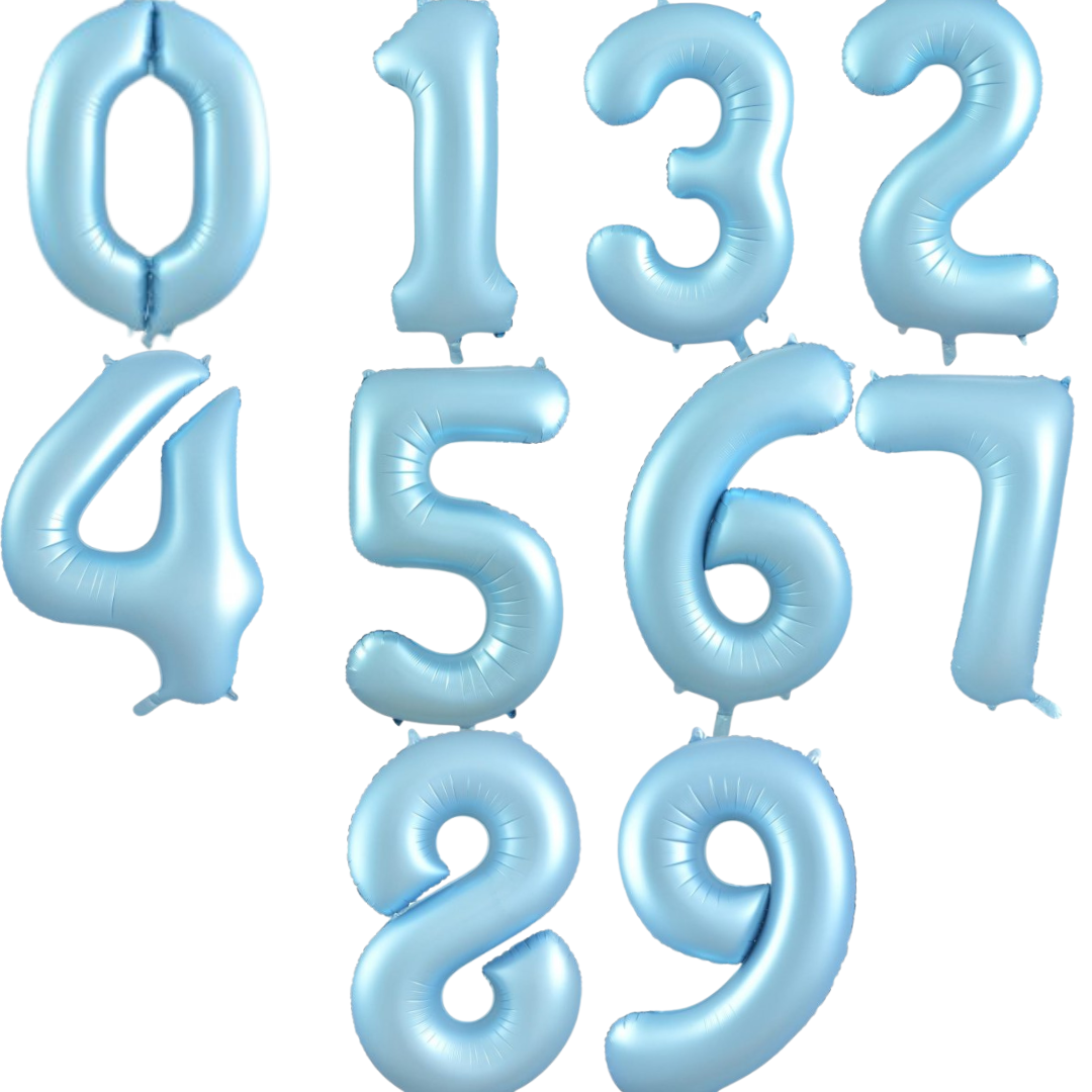 Personalised Bubble Balloon with 2 Large Numbers - the Tommy Bouquet