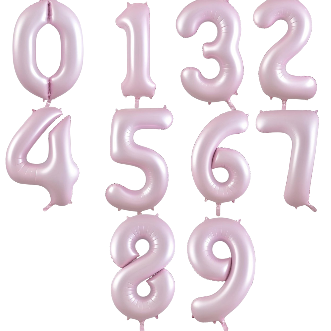 2 Large Number Bouquet and 12 Latex