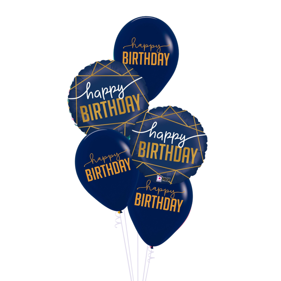 Luxe Navy Balloon Bouquet