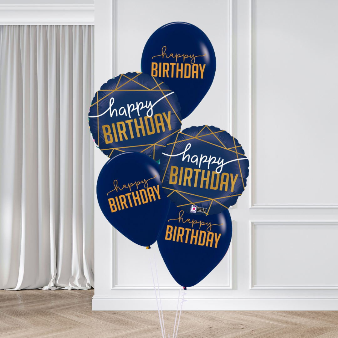 Luxe Navy Balloon Bouquet