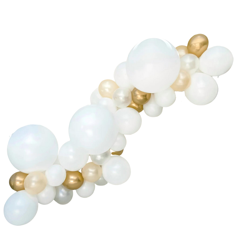 Grab and Go Garland - White & Gold