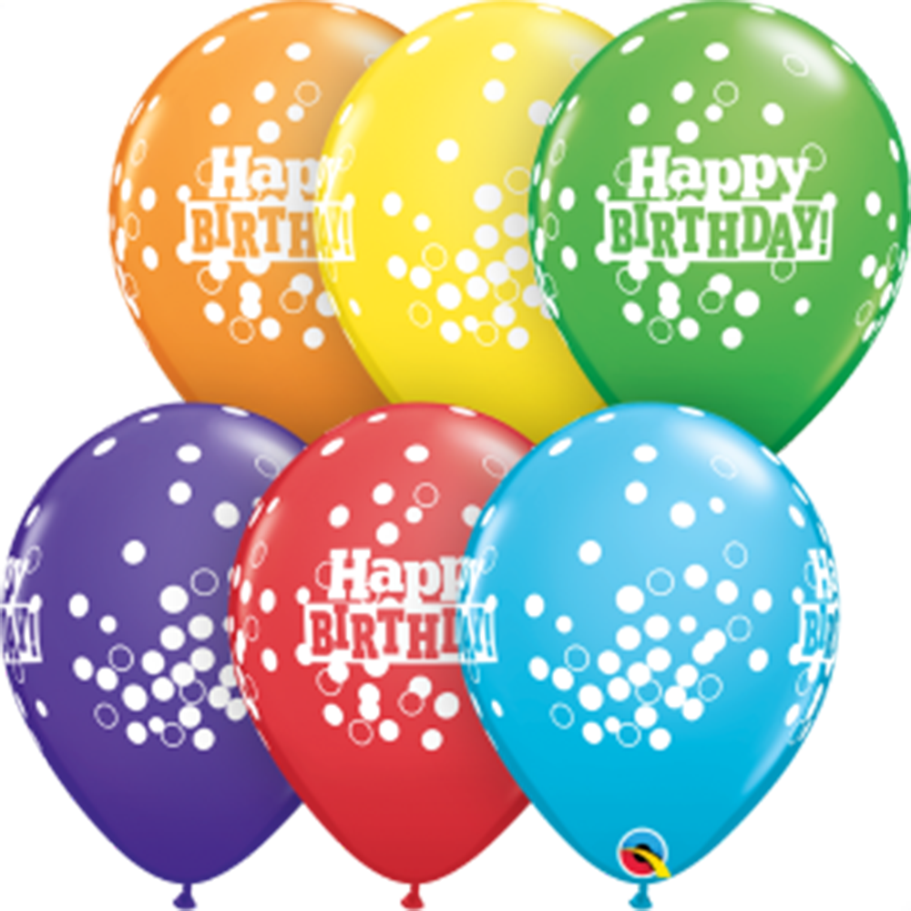 Birthday Confetti Dots