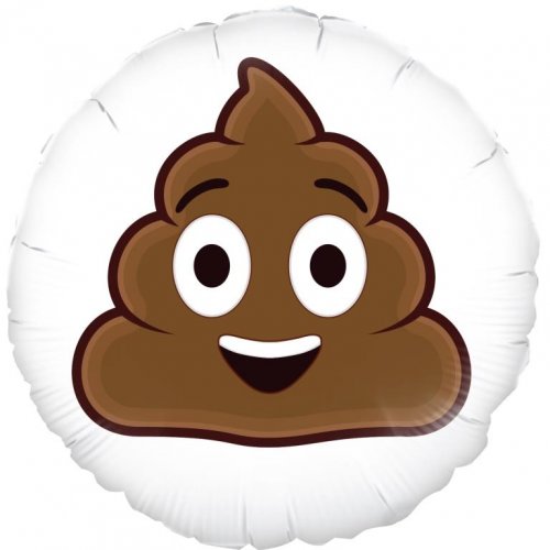 Poop Emoji Balloon