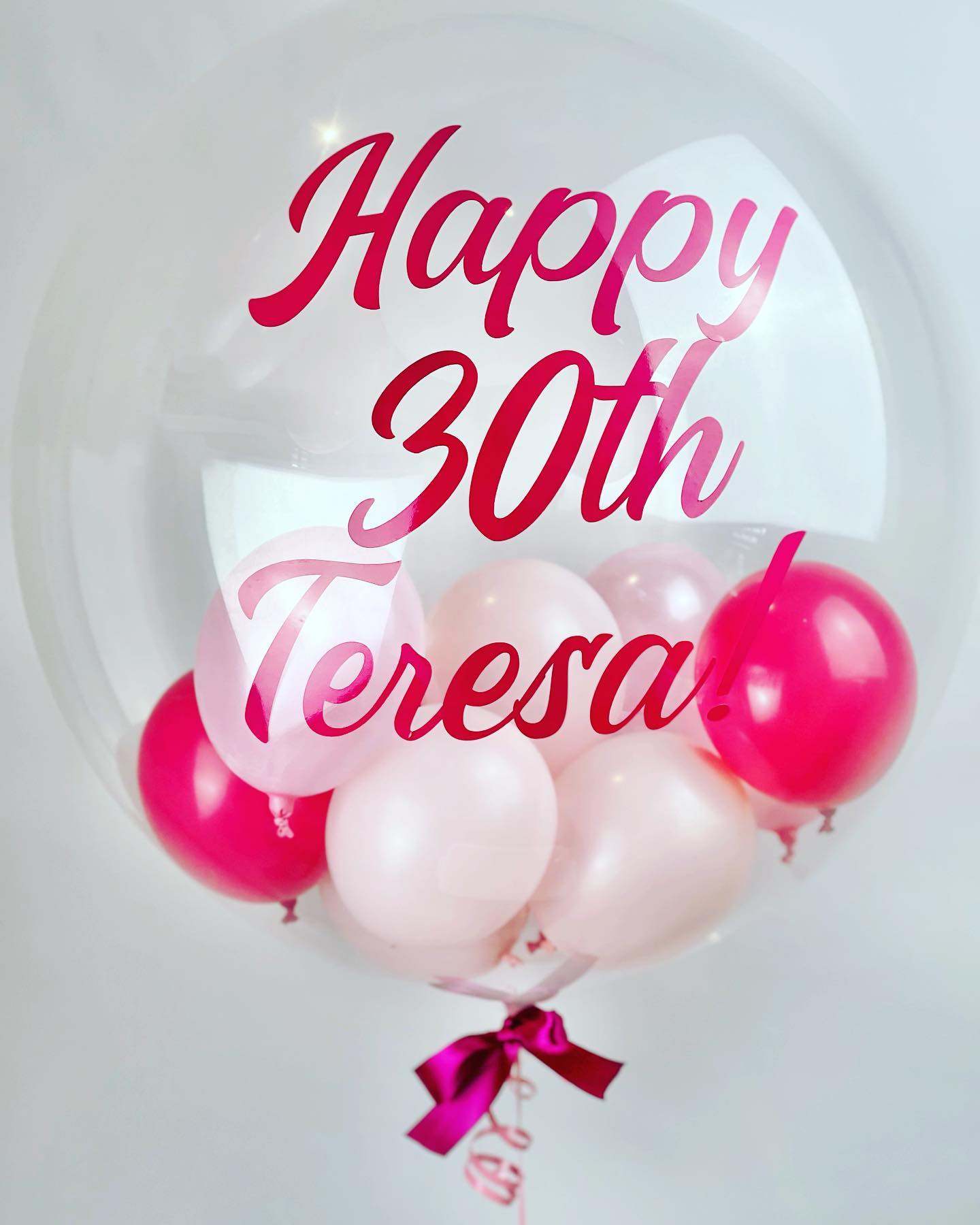 Personalised Bubble Balloons - make every celebration pop!