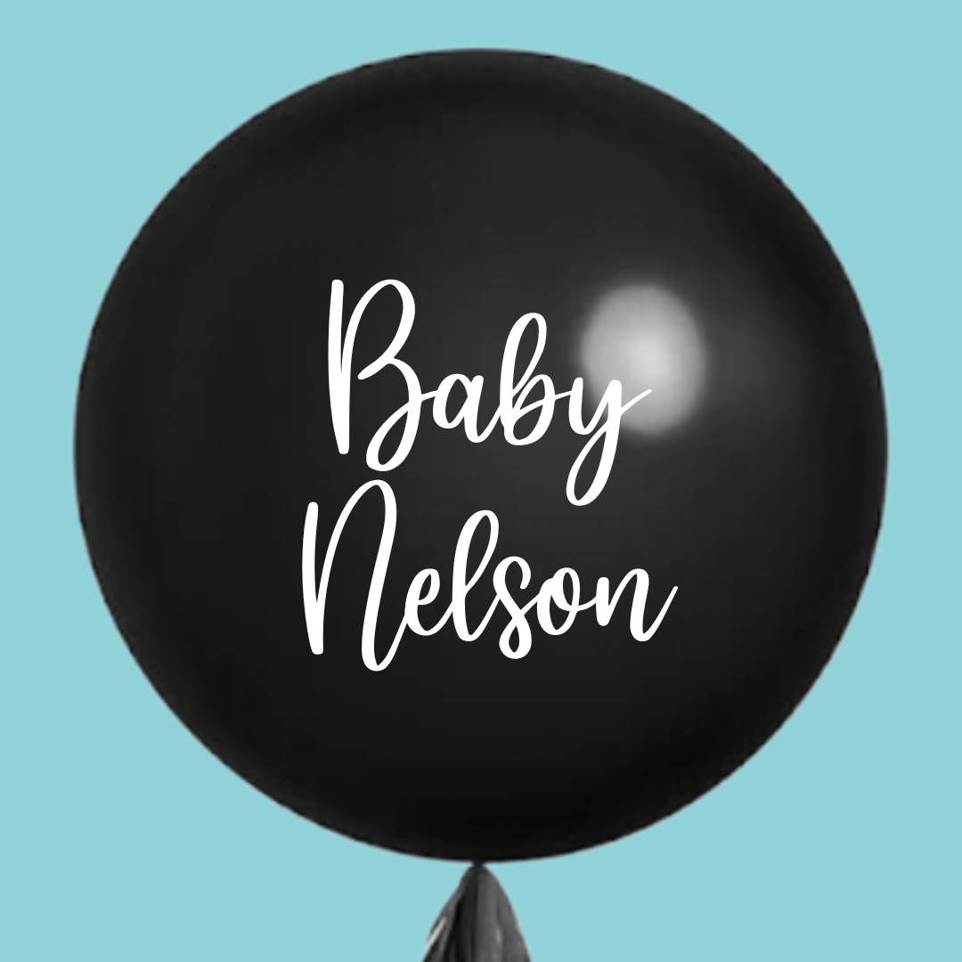 Gender Reveal and Baby Balloons