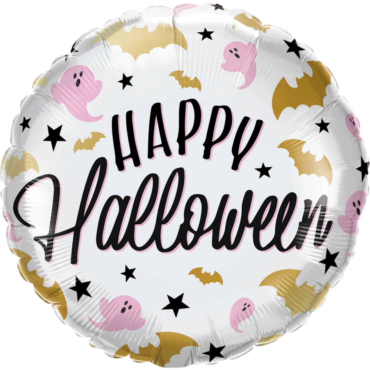Halloween Glam Bats and Ghosts Balloon
