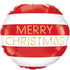 Christmas Red & White Stripes Balloon