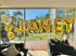 Gold Letter J Balloon - 86cm