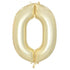 Luxe Gold - Large Number 86cm