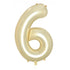 Luxe Gold - Large Number 86cm