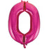 Hot Pink - Large Number 86cm
