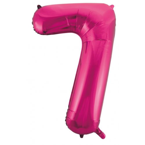 Hot Pink - Large Number 86cm