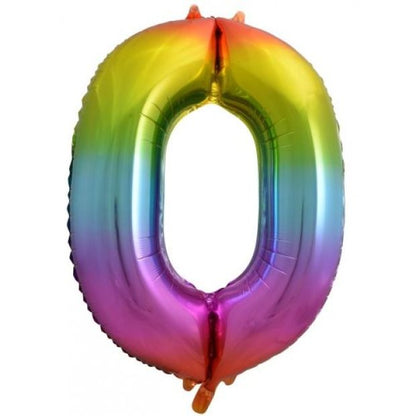 Rainbow - Large Number 86cm