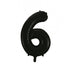 Black - Large Number 86cm