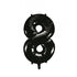 Black - Large Number 86cm