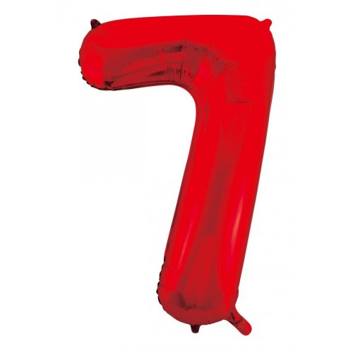 Red - Large Number 86cm