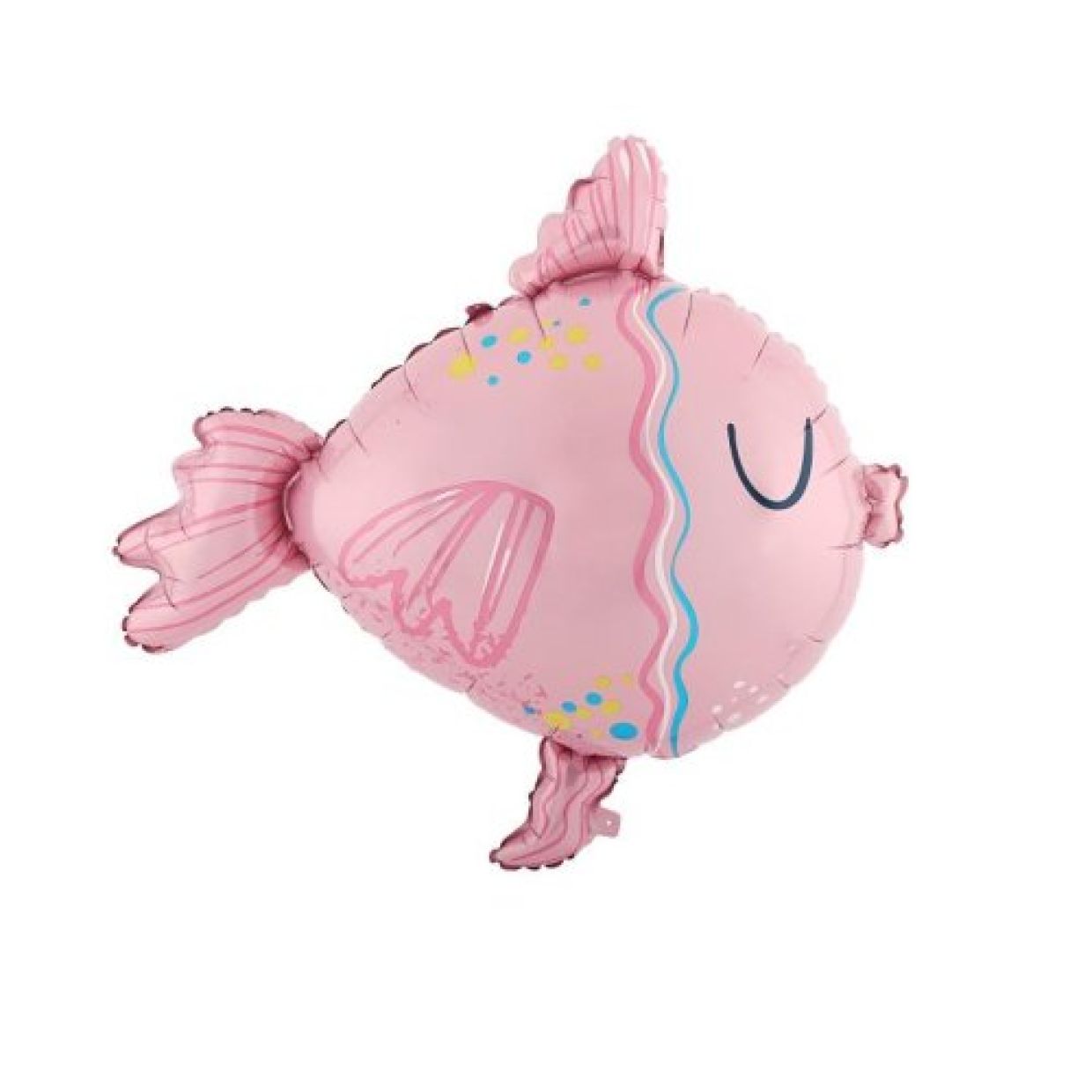 Pink Fish Balloon