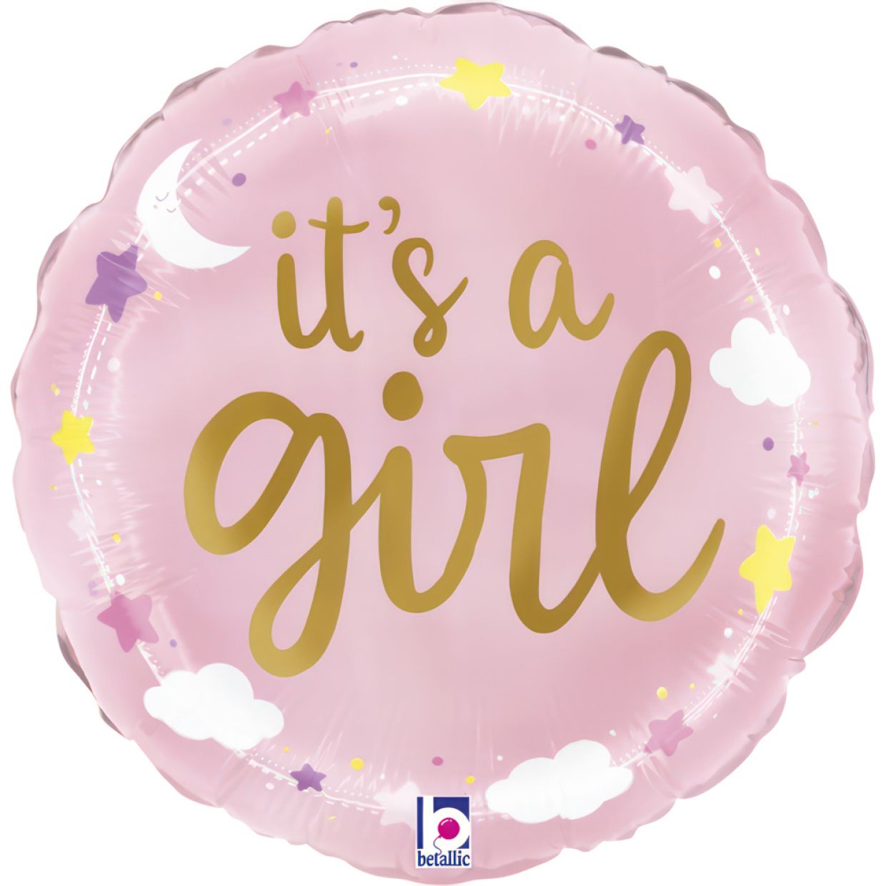 It's A Girl Stars & Clouds