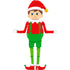 Special Delivery Elf Balloon - 168cm