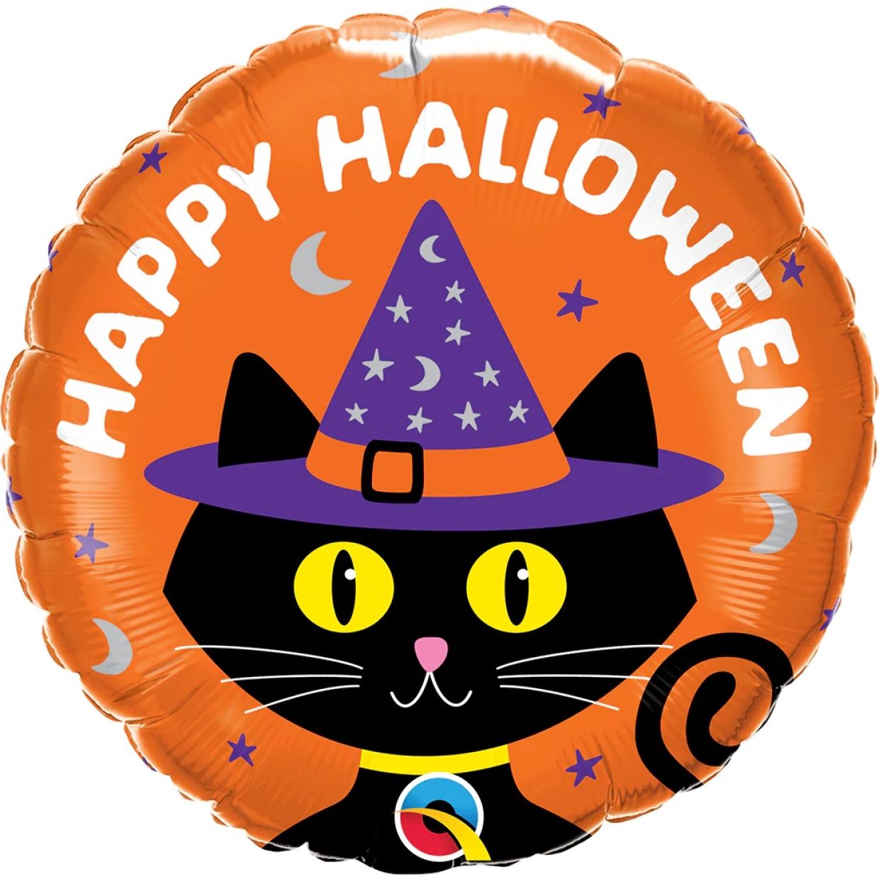 Halloween Black Cat & Hat Balloon