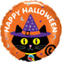 Halloween Black Cat & Hat Balloon