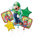Super Mario Luigi Balloon Bouquet Kit
