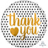 Thank You Modern Dots Balloon