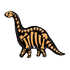 Brontosaurus Dinosaur Balloon