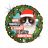 Grumpy Cat Christmas Balloon