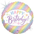 Pastel Birthday Balloon