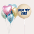 Best Dad Ever Jumbo Balloon Bouquet