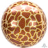 Giraffe Print Orbz Balloon