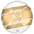 Golden Age 30th Birthday Balloon