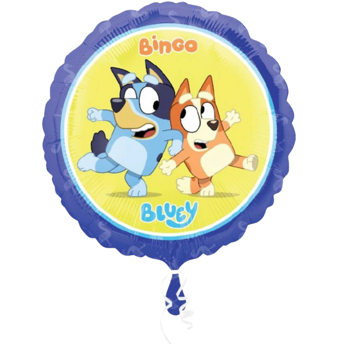 Round Bluey Foil Balloon