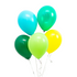 5 latex - 28cm helium filled balloons