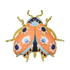 Ladybug Foil Balloon 75cm