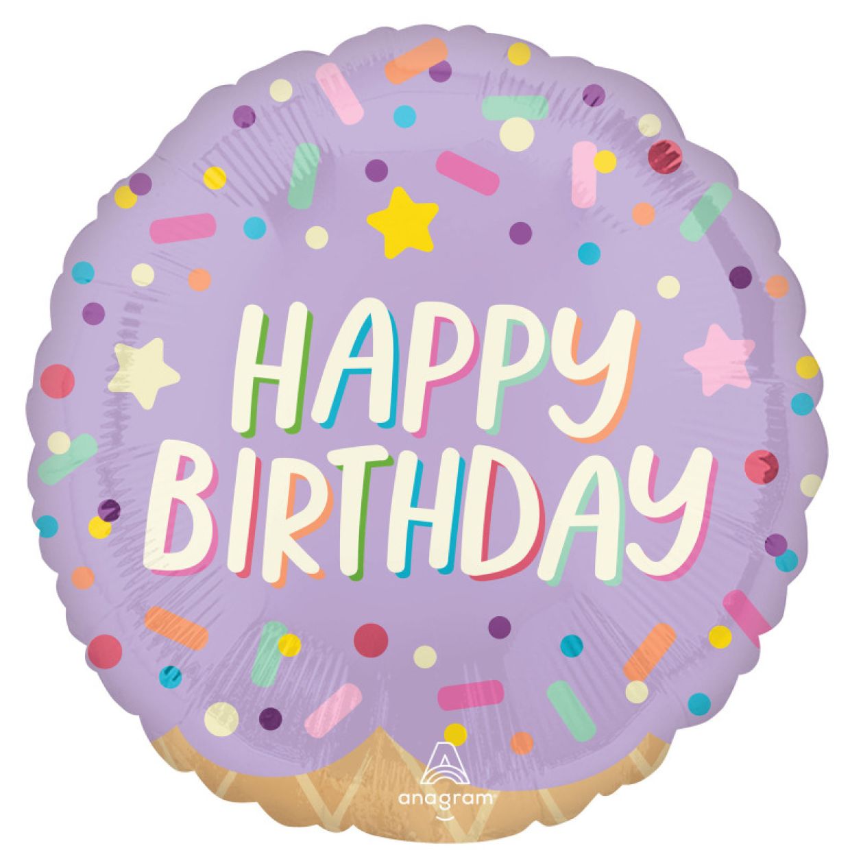Ice Cream Party Birthday Balloon