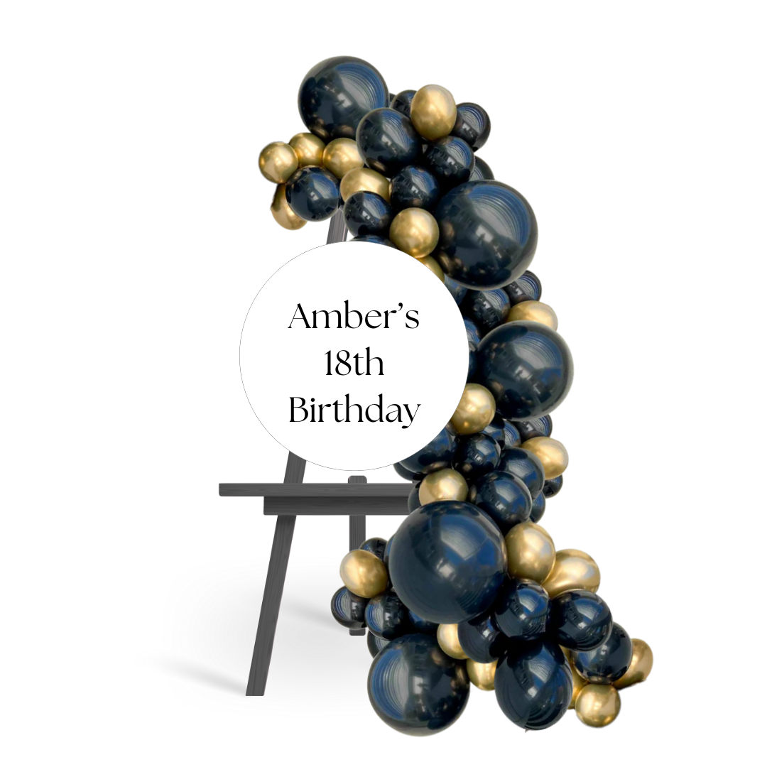 Event Signage Balloon Garland Package