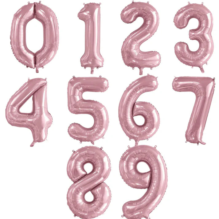 Number Balloon and 6 latex