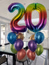 2 Large Number Bouquet and 10 latex