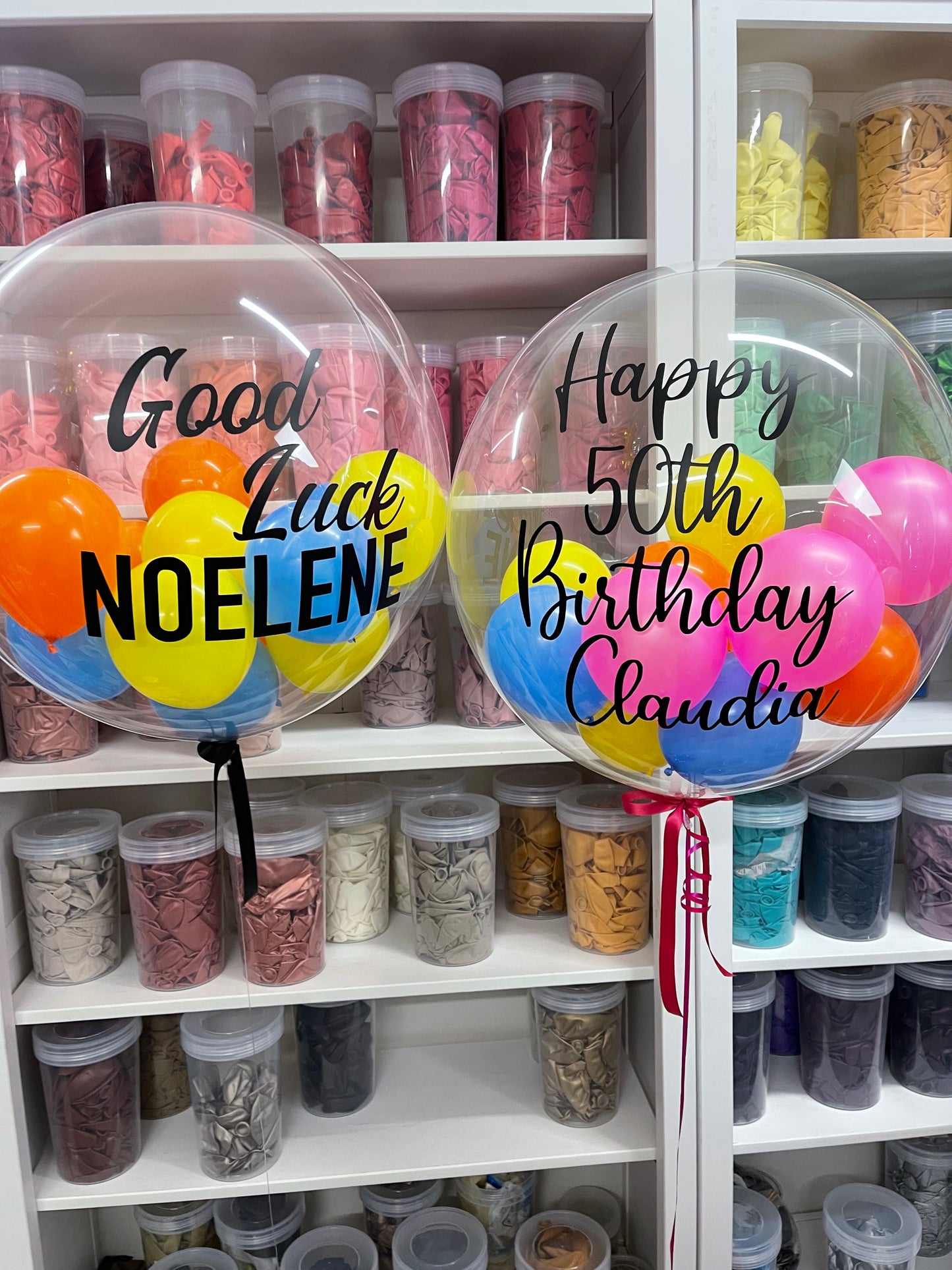 Bubble Balloons - Customised (Clear Bubble Balloon)