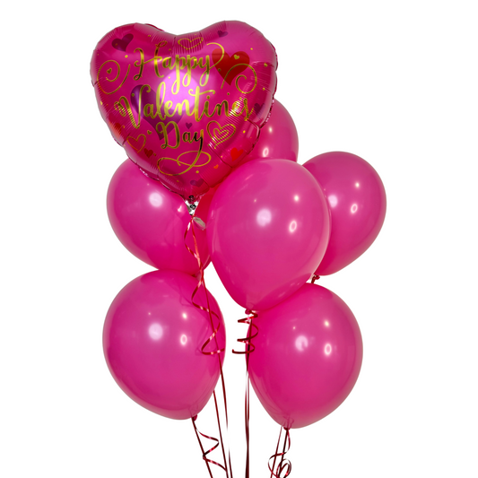 Valentine’s Pink Balloon Bouquet