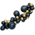 Grab and Go Garland - Black and Gold